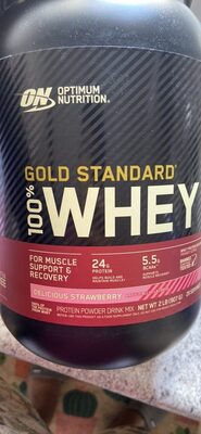 Optimum Nutrition 100% Whey Gold Standard tub