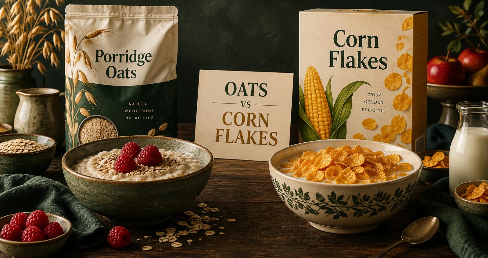 Illustration for Oats vs Corn Flakes: What Two Irish Breakfast Labels Actually Show