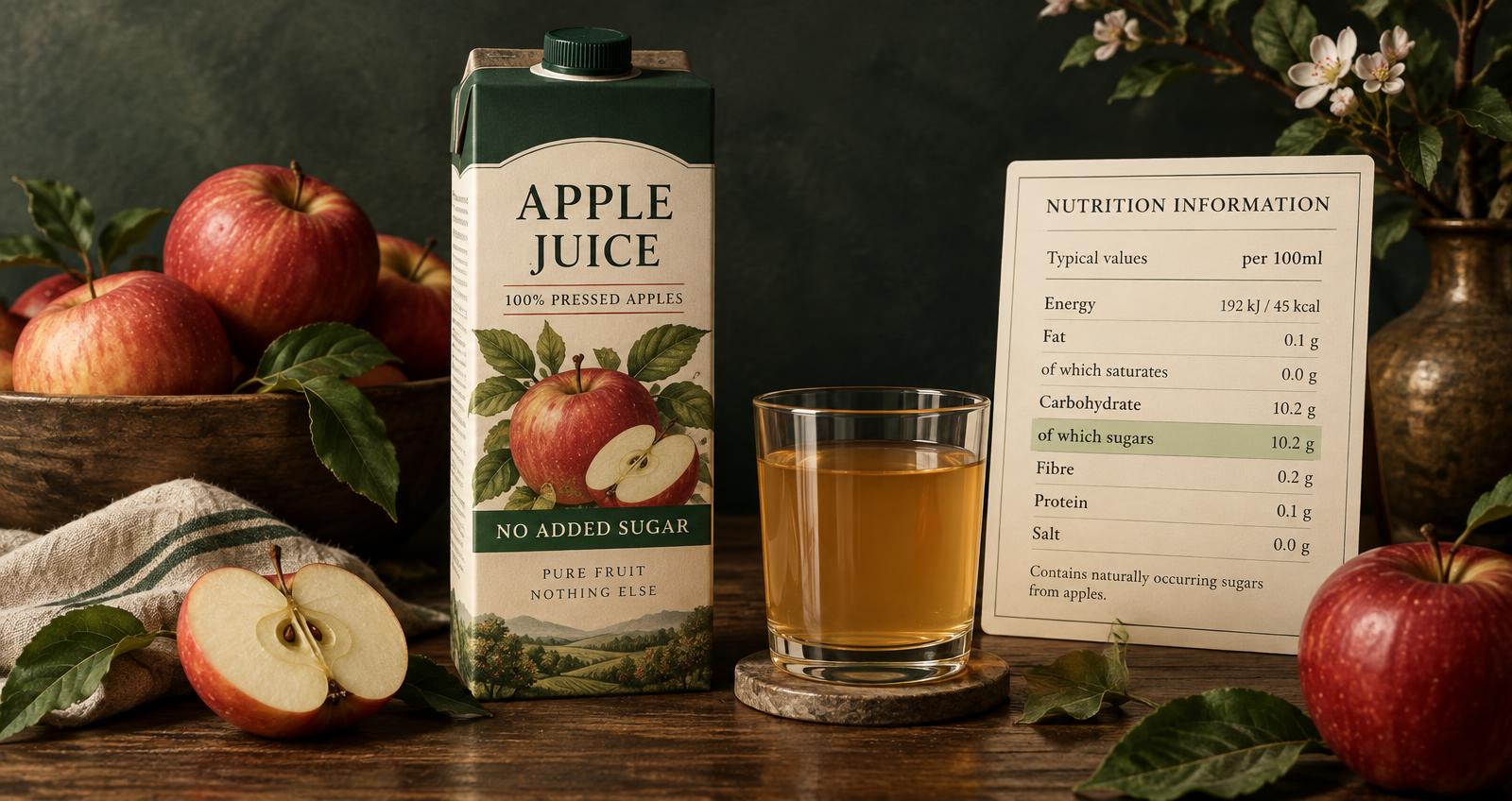 Illustration for “No Added Sugar” Does Not Mean “No Sugar”